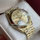 High Replica Rolex Oyster Perpetual Men golden Face golden Steel Strap Watch 41mm (5)_th.jpg